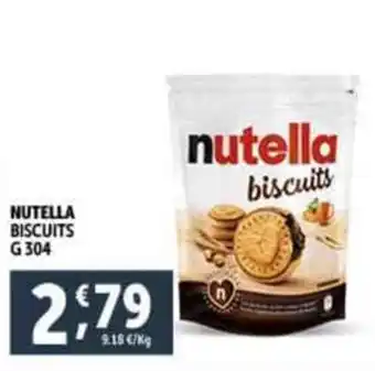 Deco Supermercati NUTELLA BISCUITS G304 offerta