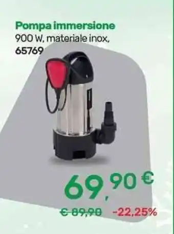 Bricoware Pompa immersione offerta