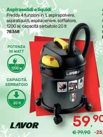 Lavor Aspirasolidi e liquidi