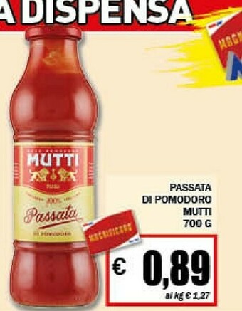 EMMEpiù Passata di pomodoro offerta