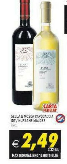 Pim Supermercati Vino rosso offerta