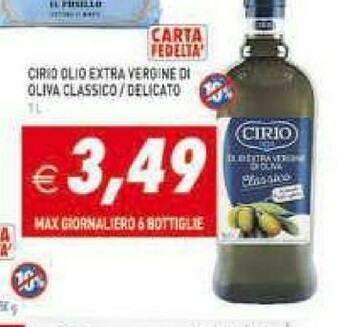 Pim Supermercati Olio extravergine di oliva offerta