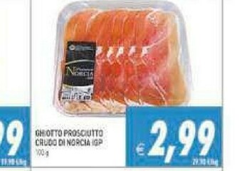 Pim Supermercati Prosciutto crudo offerta