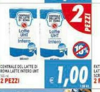 Pim Supermercati Latte parzialmente scremato offerta