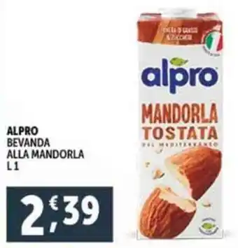 Deco Supermercati ALPRO BEVANDA ALLA MANDORLA L1 offerta