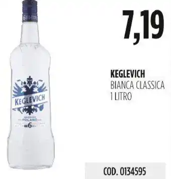 Carico Cash & Carry KEGLEVICH BIANCA CLASSICA 1 LITRO offerta