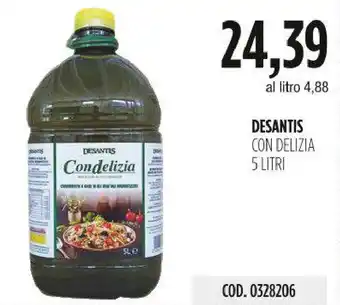 Carico Cash & Carry DESANTIS CON DELIZIA 5 LITRI offerta