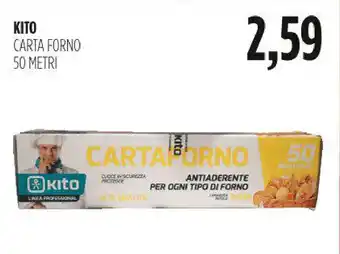 Carico Cash & Carry KITO CARTA FORNO 50 METRI offerta