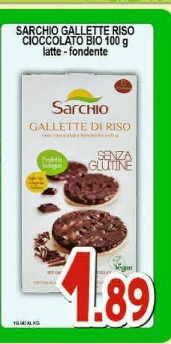 Sacoph Gallette di riso offerta