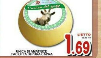 Sacoph Caciotta offerta