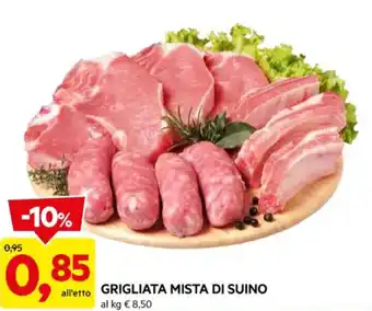 DPiù GRIGLIATA MISTA DI SUINO offerta