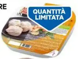 DPiù RAVIOLI CARNE AL VAPORE 150 g offerta