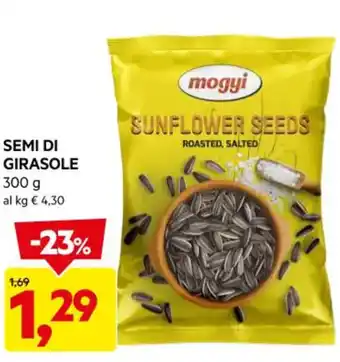 DPiù SEMI DI GIRASOLE 300 g offerta