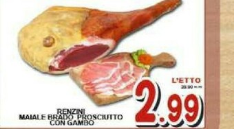 Sacoph Prosciutto cotto offerta