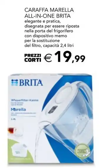 Esselunga CARAFFA MARELLA ALL-IN-ONE BRITA offerta