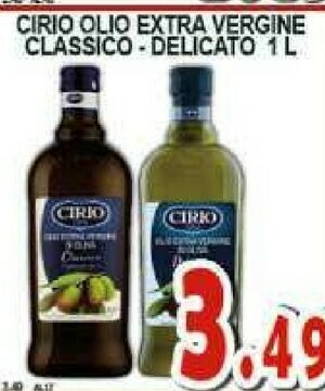 Sacoph Olio extravergine di oliva offerta