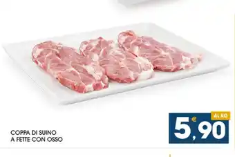 SeBón Supermercati COPPA DI SUINO A FETTE CON OSSO offerta