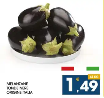 MELANZANE TONDE NERE ORIGINE ITALIA
