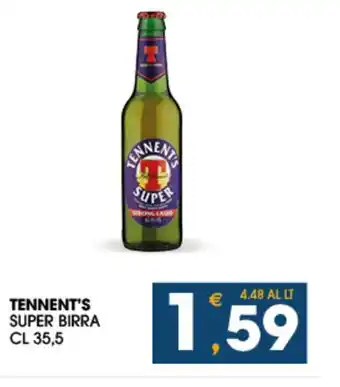 SeBón Supermercati TENNENT'S SUPER BIRRA CL 35,5 offerta