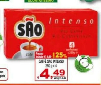 CTS Supermercati Caffè offerta