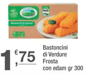 Crai Bastoncini di Verdure Frosta con edam gr 300 offerta