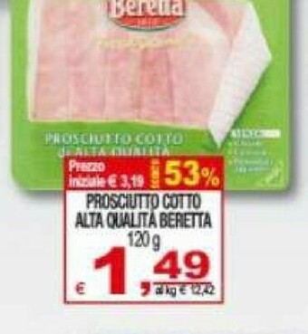 CTS Supermercati Prosciutto cotto offerta