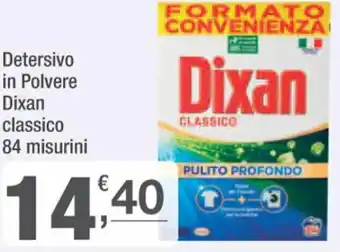 Crai Detersivo in Polvere Dixan classico offerta