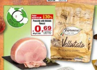CTS Supermercati Prosciutto cotto offerta
