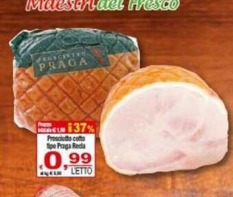 CTS Supermercati Prosciutto cotto offerta