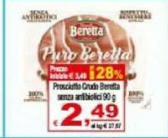CTS Supermercati Prosciutto crudo offerta