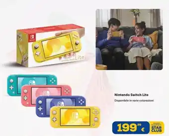 Euronics Nintendo Switch Lite offerta