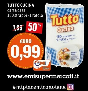 Emi Supermercati Rotoli di carta offerta