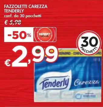 Bennet FAZZOLETTI CAREZZA TENDERLY conf. da 30 pacchetti offerta