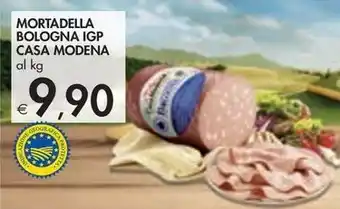 Bennet MORTADELLA BOLOGNA IGP CASA MODENA al kg offerta