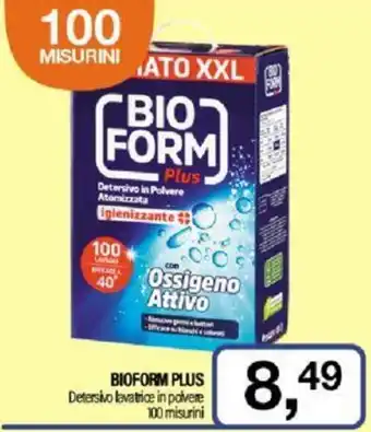 Caddy's BIOFORM PLUS Detersivo lavatrice in polvere 100 misurini offerta