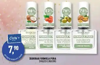 Caddy's DEBORAH FORMULA PURA SMALTO CURATIVO offerta