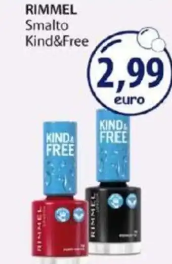 Acqua & Sapone RIMMEL Smalto Kind&Free offerta