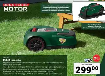 Lidl PARKSIDE Robot tosaerba offerta