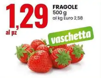 Eurospin FRAGOLE 500 g offerta