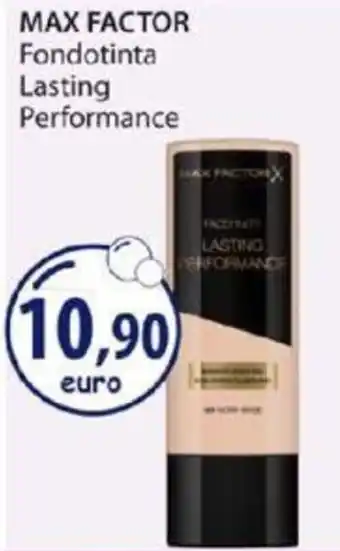 Acqua & Sapone MAX FACTOR Fondotinta Lasting Performance offerta