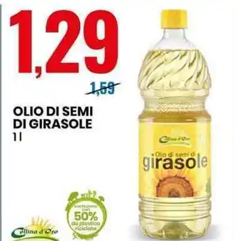 Eurospin OLIO DI SEMI DI GIRASOLE 1 l offerta