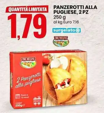 Eurospin PANZEROTTI ALLA PUGLIESE, 2 PZ 250 g offerta