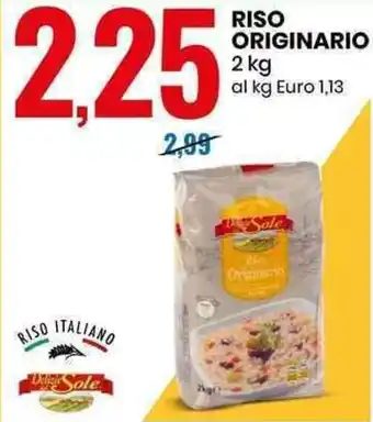 Eurospin RISO ORIGINARIO 2 kg offerta