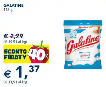 Esselunga GALATINE 115 g offerta