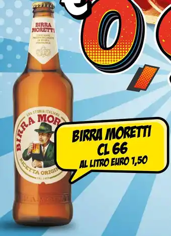 èccoMI BIRRA MORETTI CL 66 offerta