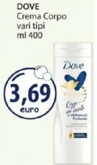 Acqua & Sapone DOVE Crema Corpo vari tipi ml 400 offerta