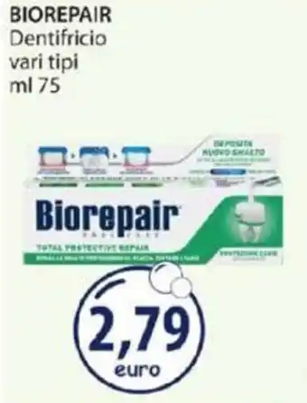 Acqua & Sapone BIOREPAIR Dentifricio vari tipi ml 75 offerta