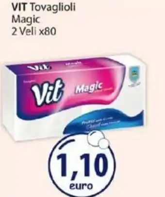 Acqua & Sapone VIT Tovaglioli Magic 2 Veli x80 offerta