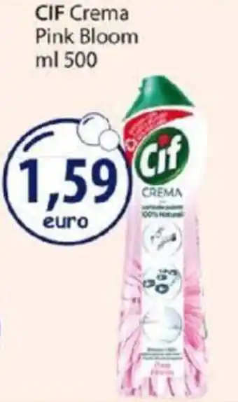 Acqua & Sapone CIF Crema Pink Bloom ml 500 offerta