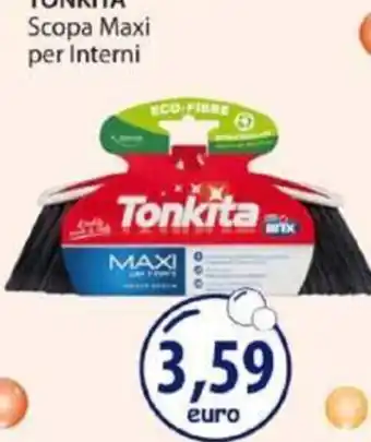 Acqua & Sapone TONKITA Scopa Maxi per Interni offerta